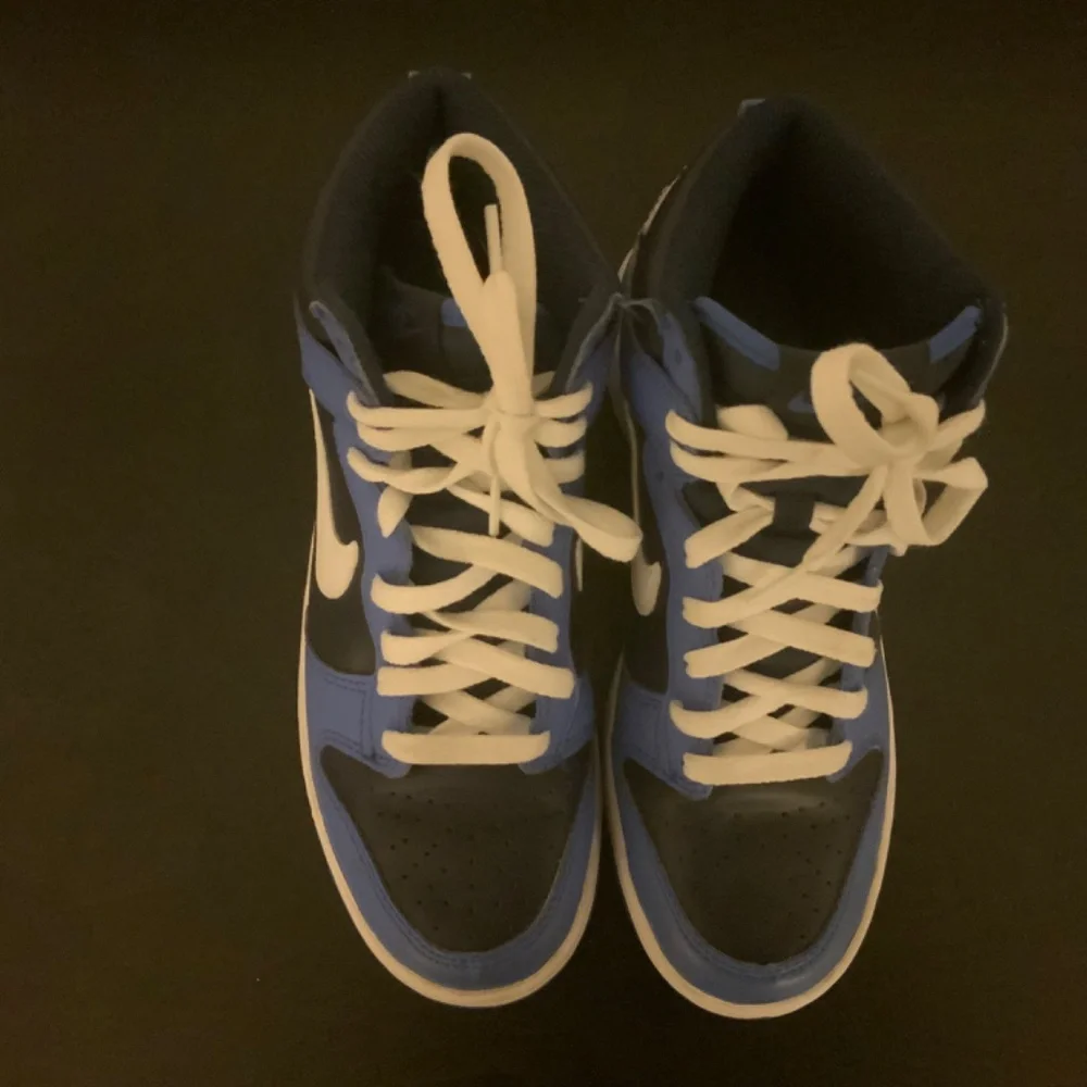 Nike Dunk High Obsidian Youth Size 6 equivalent Women size 7.5 Very Lightly used - Picture 3 of 5